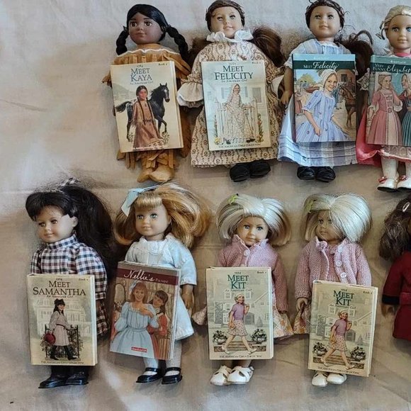 Lot - 16 American Girl Doll Minis